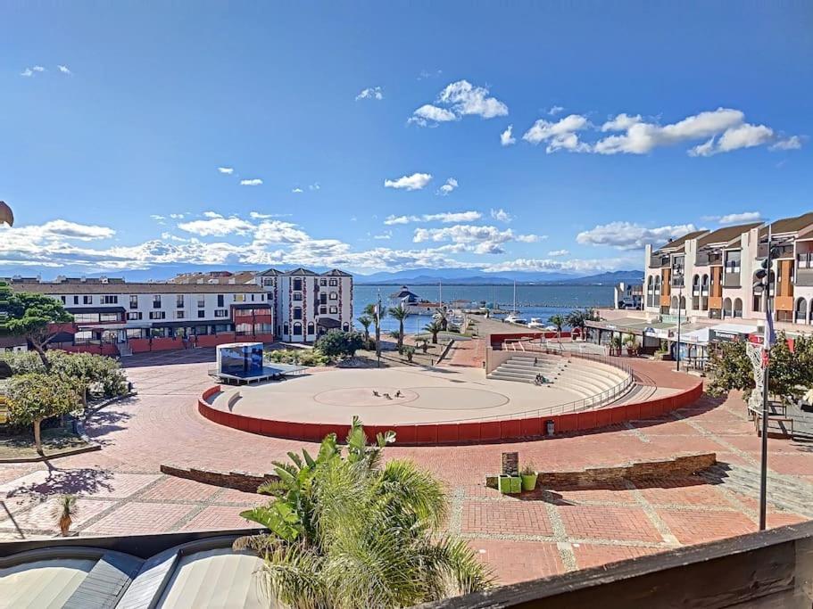 Appartement Vue Lac Marin Et Canigou Le Barcarès Exterior foto